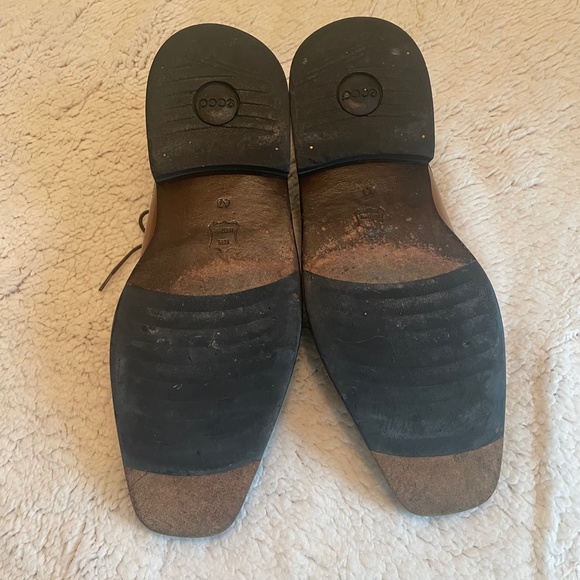 ECCO lace up oxford Brown Size 10.5 main image 5